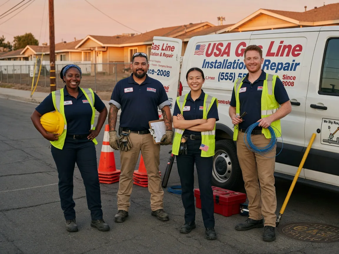 Gas Line Installation company in Splendora, TX